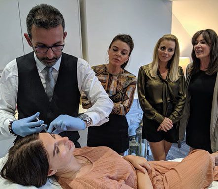Training at Dr A Aesthetics